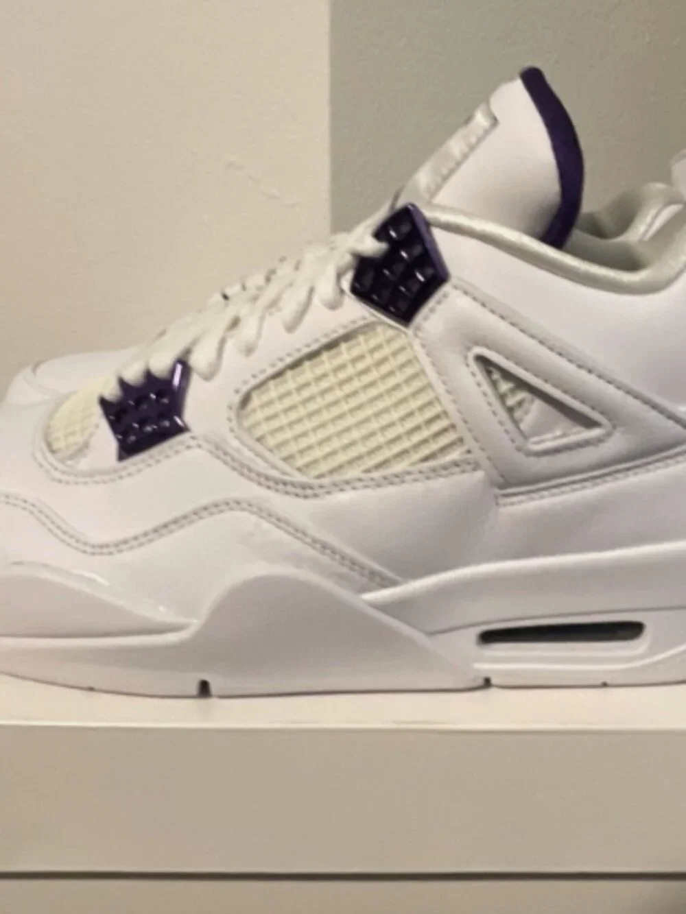 Jordan Air Jordan 4 Retro Purple Metallic WhiteCourt Purple